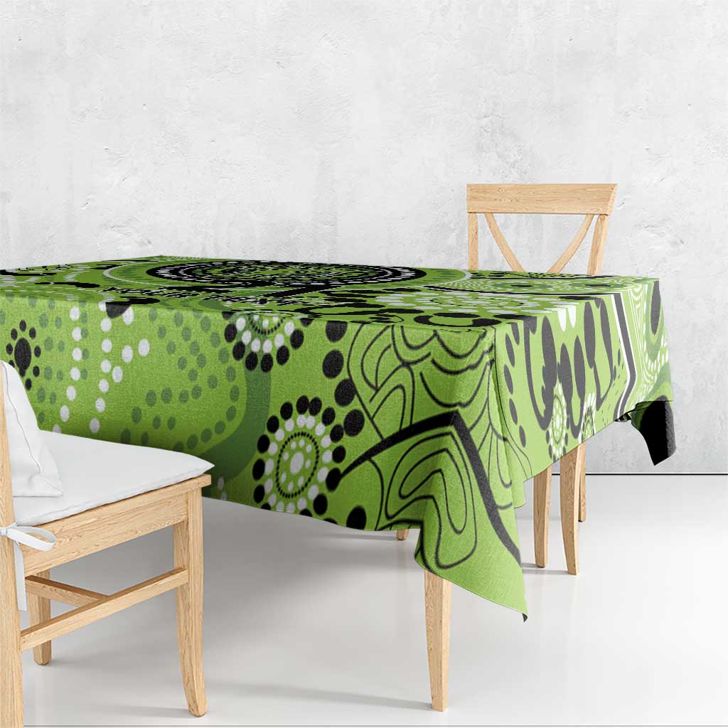 Thunder Cricket Custom Tablecloth Australian Aboriginal