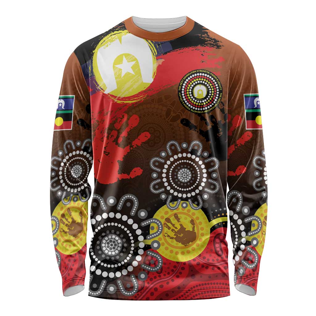 NAIDOC 2025 The Next Generation Long Sleeve Shirt Aboriginal-Islanders Inspired Story