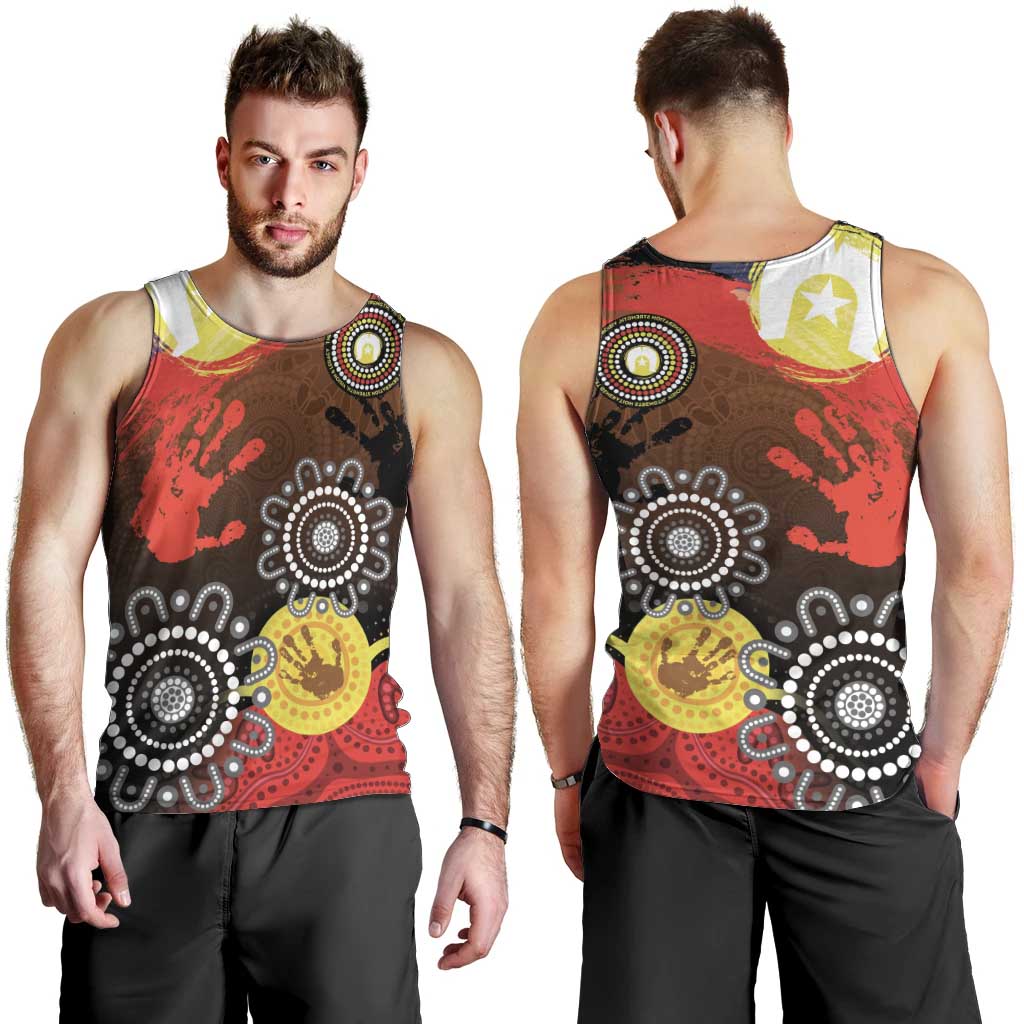 NAIDOC 2025 The Next Generation Men Tank Top Aboriginal-Islanders Inspired Story