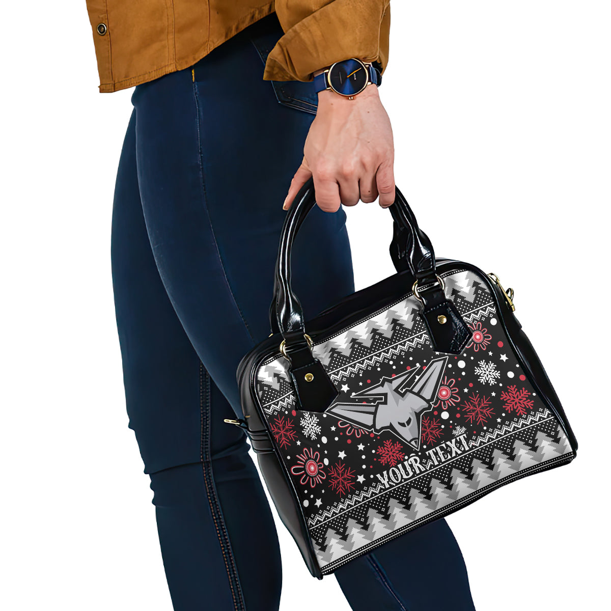 custom-bombers-football-shoulder-handbag-christmas-vibe-2023