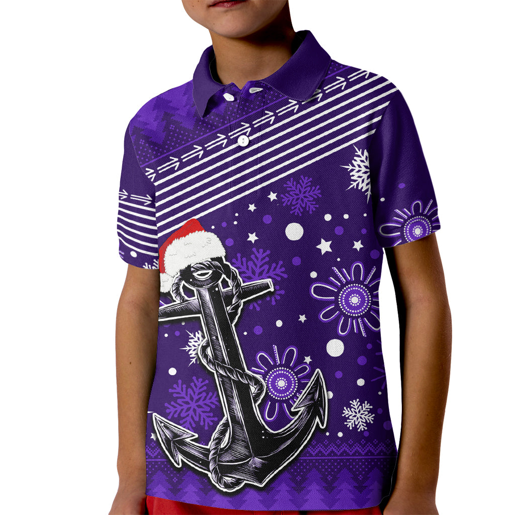 custom-fremantle-dockers-football-kid-polo-shirt-christmas-vibe-2023