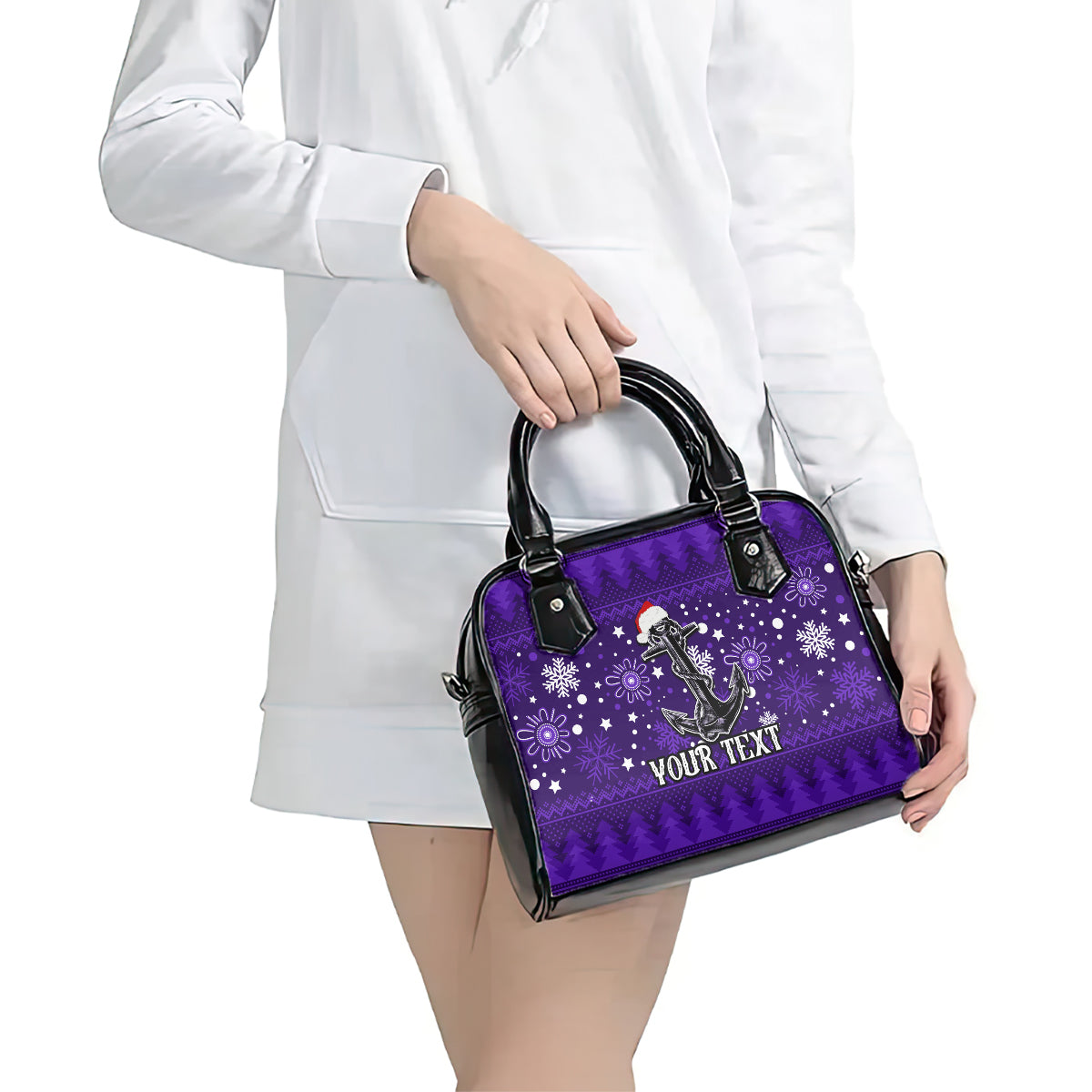 custom-fremantle-dockers-football-shoulder-handbag-christmas-vibe-2023