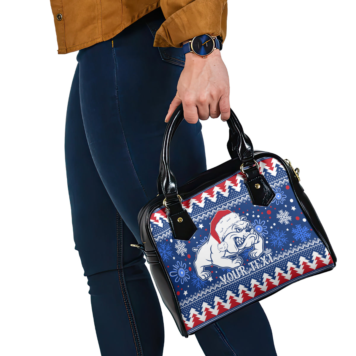 bulldogs-football-shoulder-handbag-christmas-vibe-2023