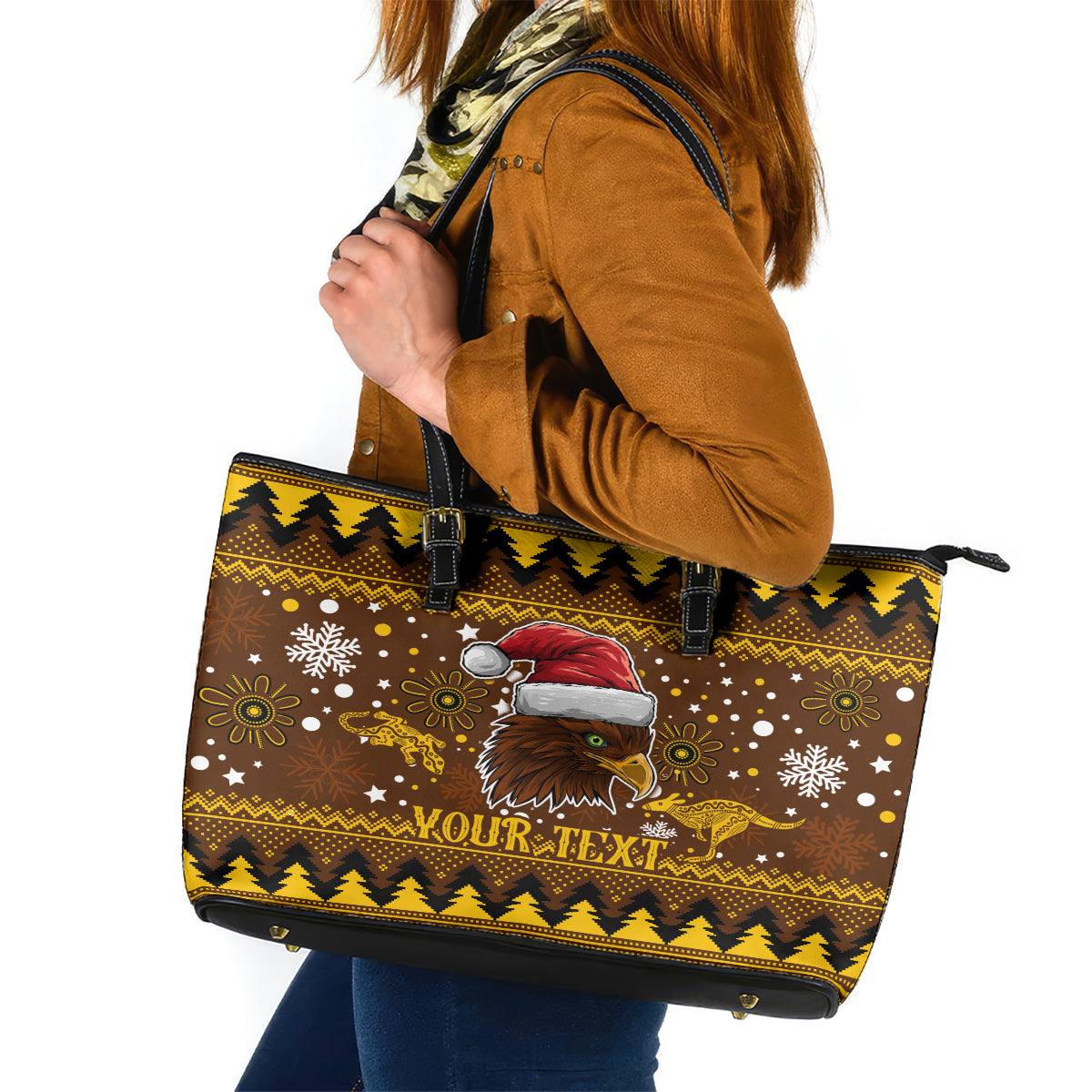 hawks-football-leather-tote-bag-spectemur-agendo-christmas-vibe-2023