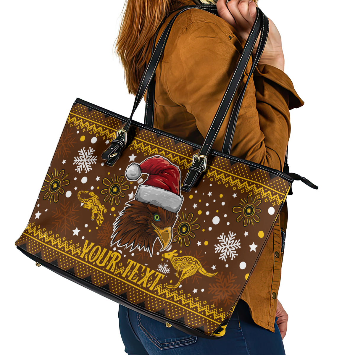 hawks-football-leather-tote-bag-spectemur-agendo-christmas-vibe-2023