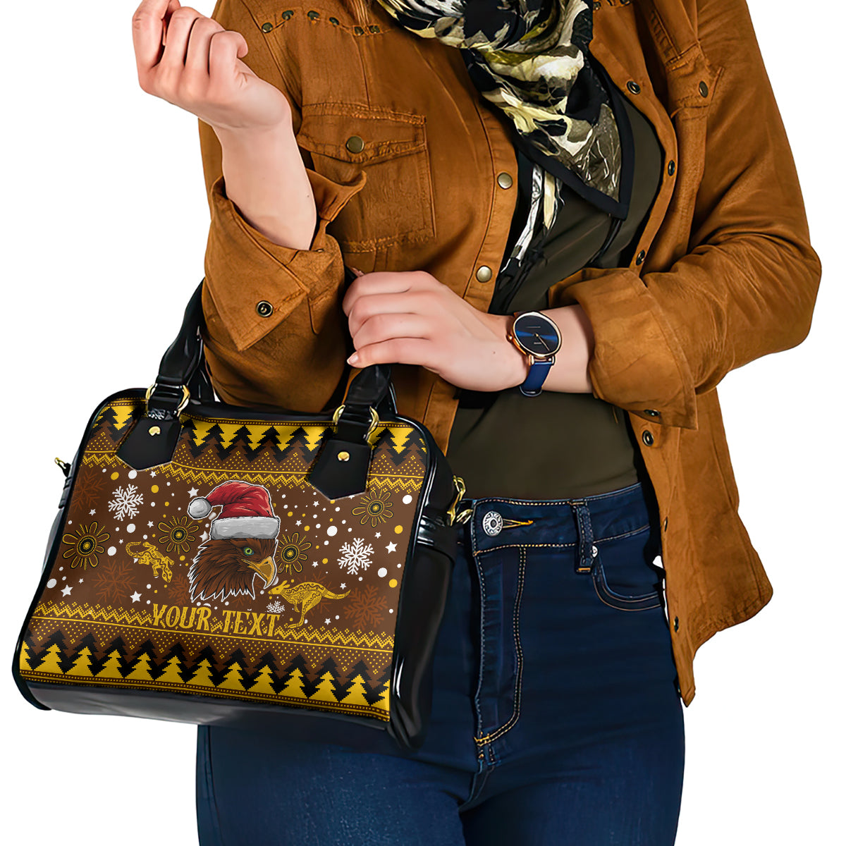 hawks-football-shoulder-handbag-spectemur-agendo-christmas-vibe-2023