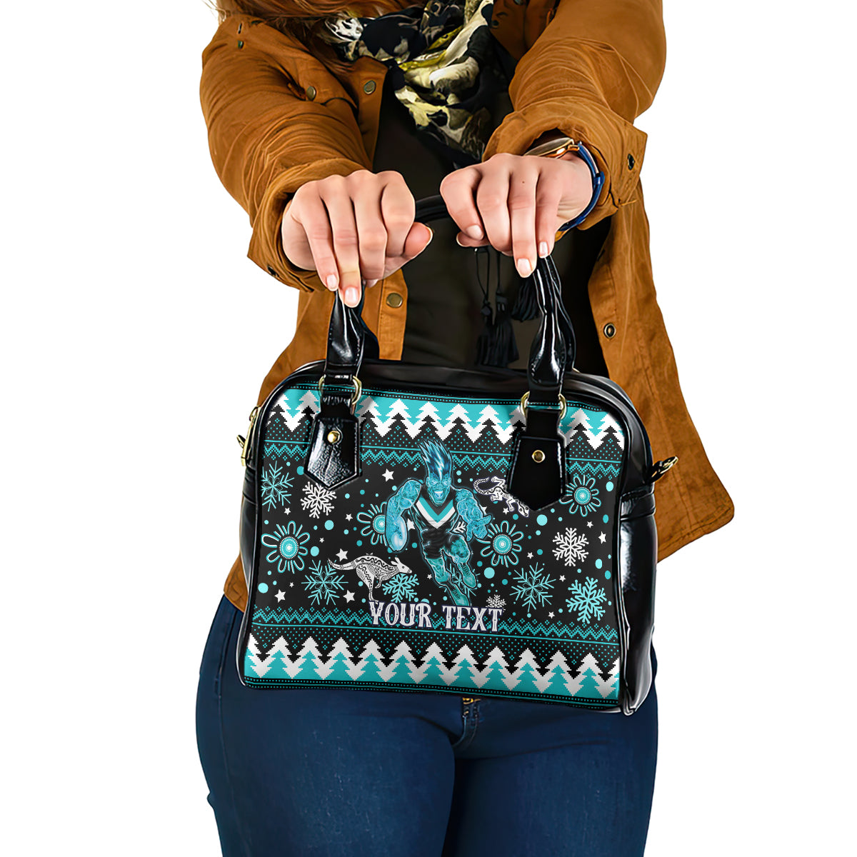 custom-port-adelaide-power-football-shoulder-handbag-port-adelaide-power-football-christmas-vibe-2023