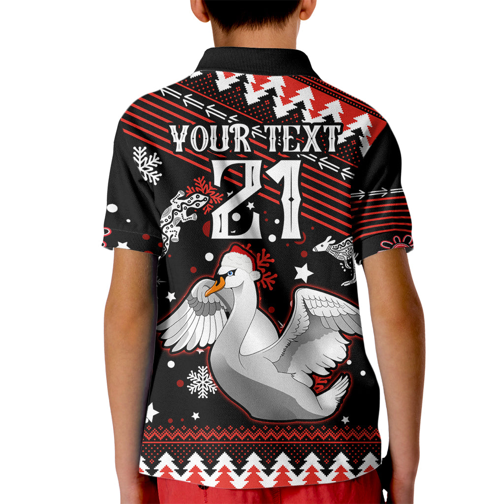 custom-swans-football-kid-polo-shirt-christmas-vibe-2023