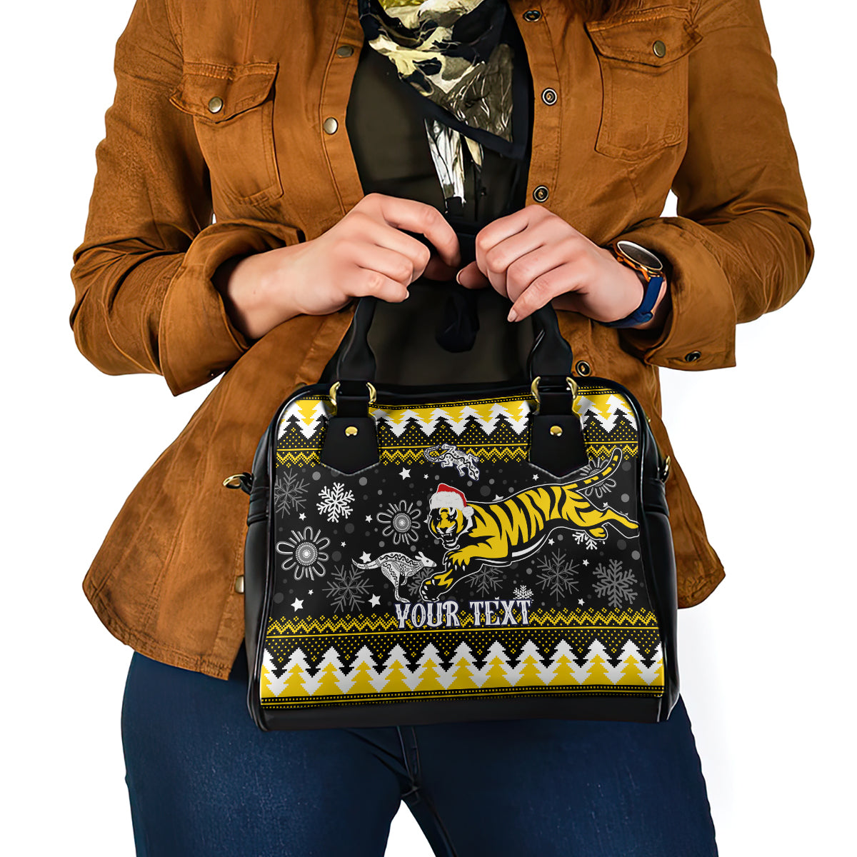 custom-tigers-football-shoulder-handbag-christmas-vibe-2023