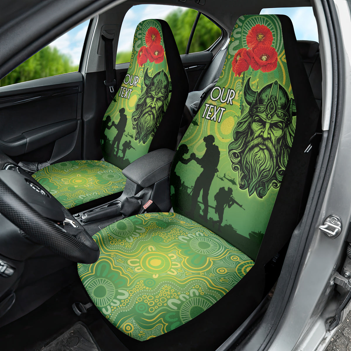 Custom Raiders Rugby ANZAC Car Seat Cover Canberra The Military Soldiers