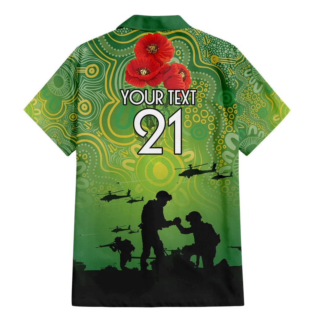 Custom Raiders Rugby ANZAC Family Matching Mermaid Dress and Hawaiian Shirt Canberra The Military Soldiers