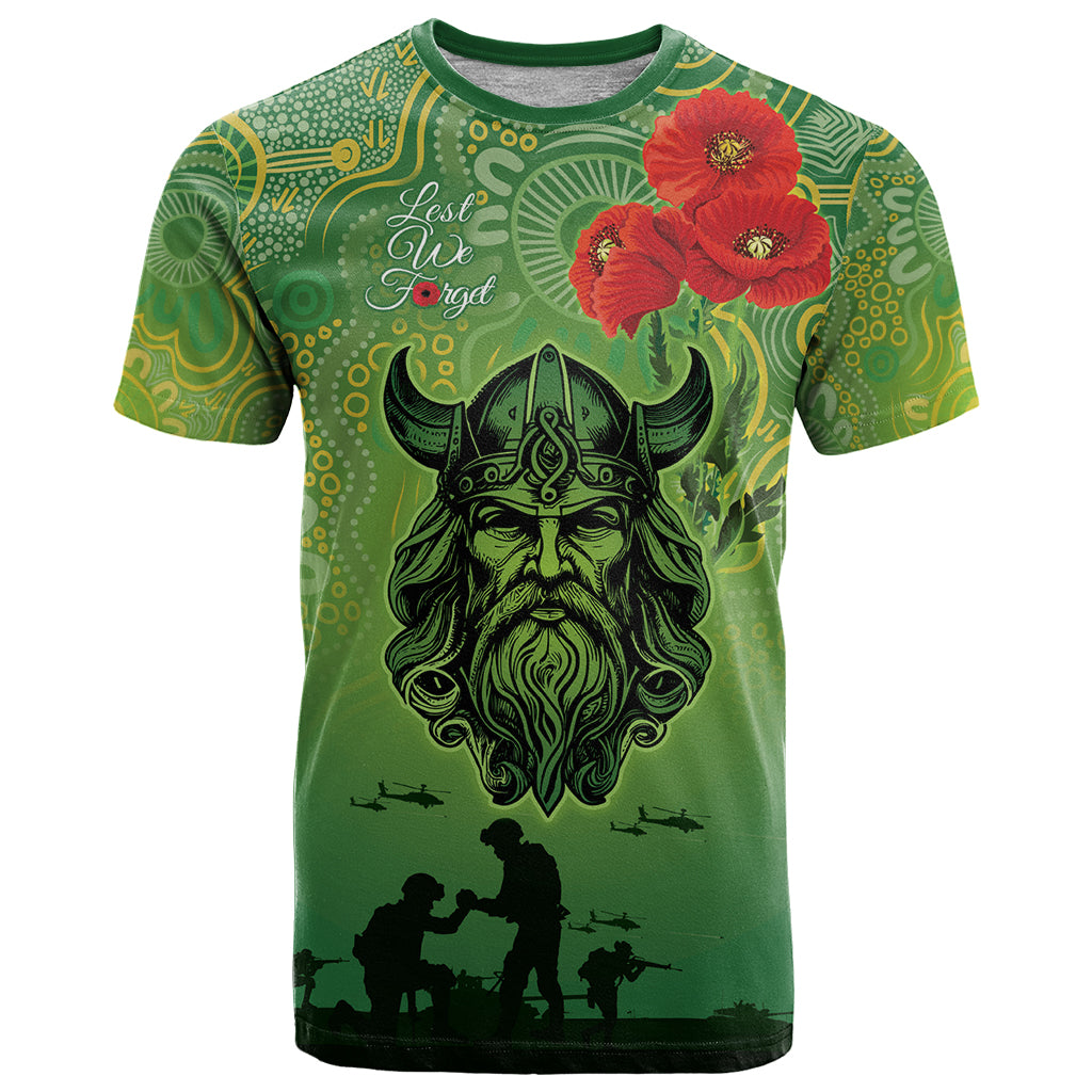 Custom Raiders Rugby ANZAC T Shirt Canberra The Military Soldiers