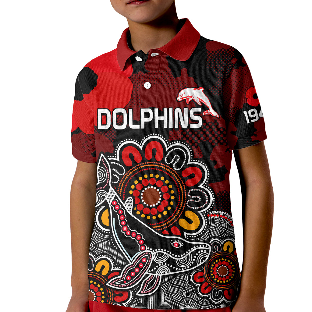 anzac-dolphins-rugby-kid-polo-shirt-indigenous-circles-and-waves