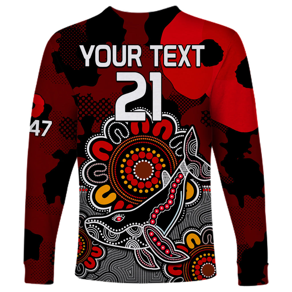 personalised-anzac-dolphins-rugby-long-sleeve-shirt-indigenous-circles-and-waves