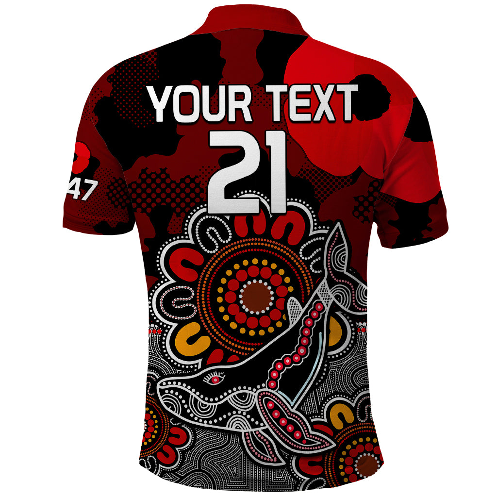 personalised-anzac-dolphins-rugby-polo-shirt-indigenous-circles-and-waves