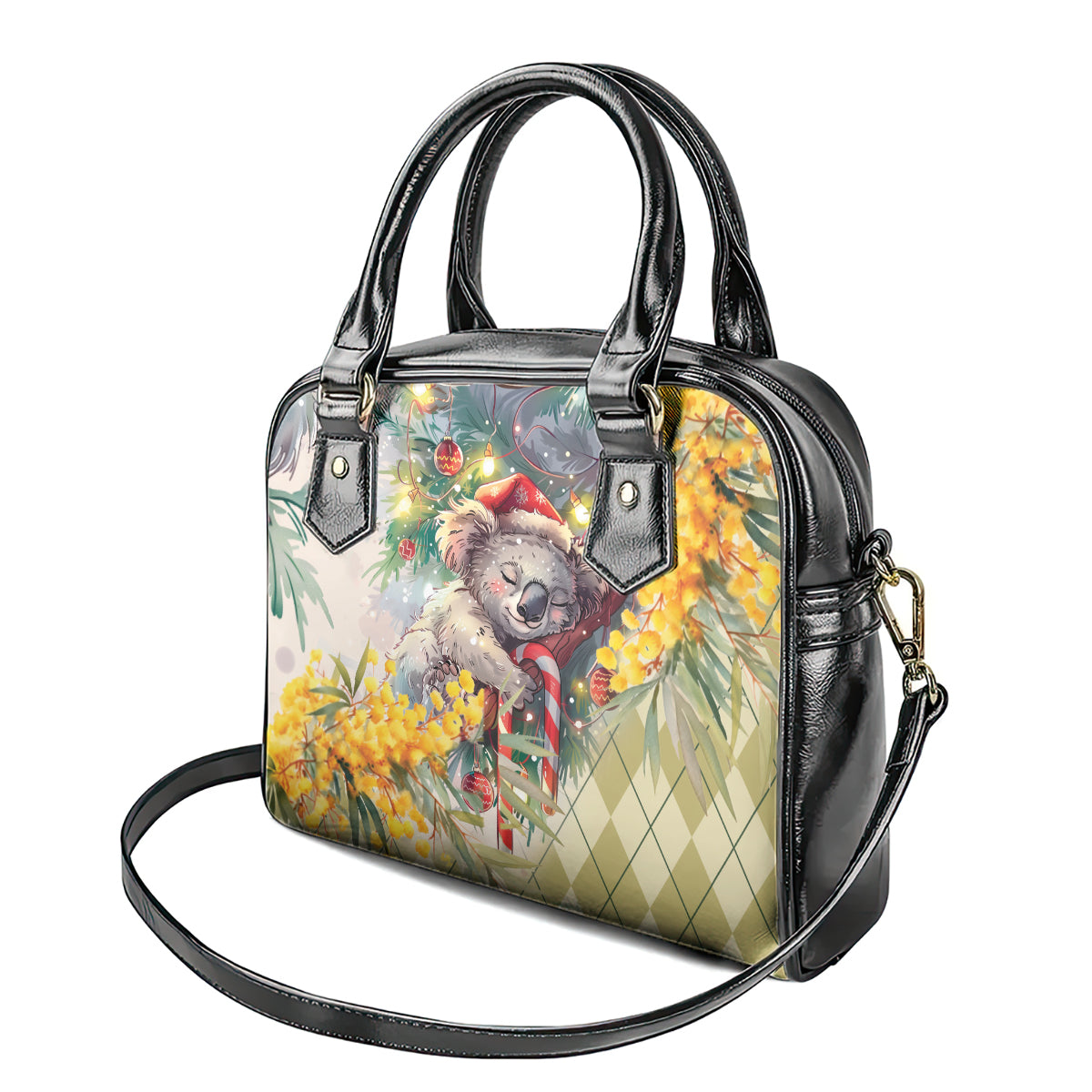 Have A Koala-ty Christmas in July Shoulder Handbag