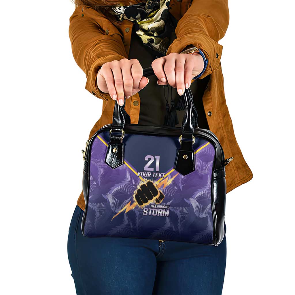 NRL Storm Custom Shoulder Handbag Minimalism Style