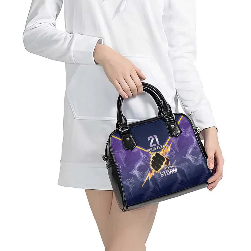 NRL Storm Custom Shoulder Handbag Minimalism Style