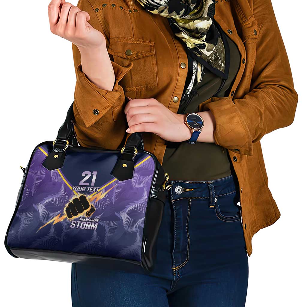 NRL Storm Custom Shoulder Handbag Minimalism Style