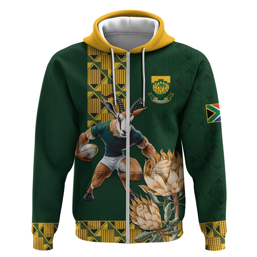 South Africa Rugby History World Champions Hoodie Springboks Make History