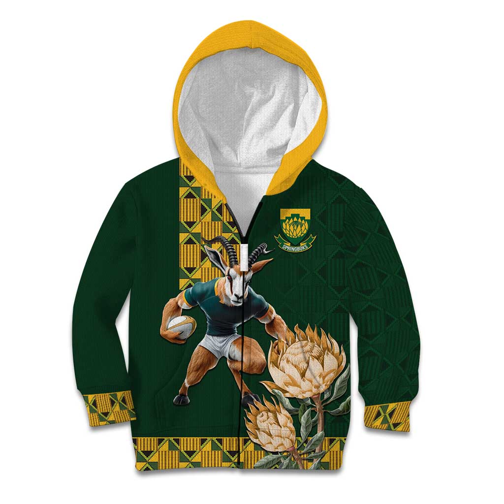 South Africa Rugby History World Champions Kid Hoodie Springboks Make History