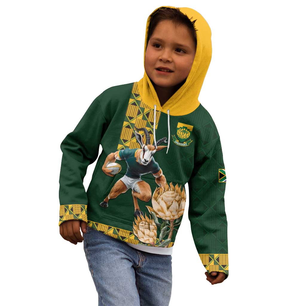 South Africa Rugby History World Champions Kid Hoodie Springboks Make History