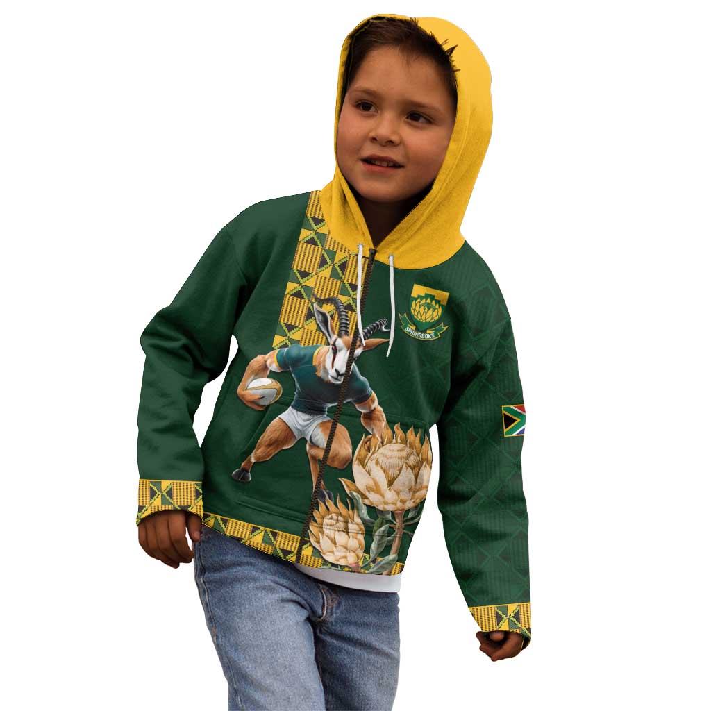 South Africa Rugby History World Champions Kid Hoodie Springboks Make History