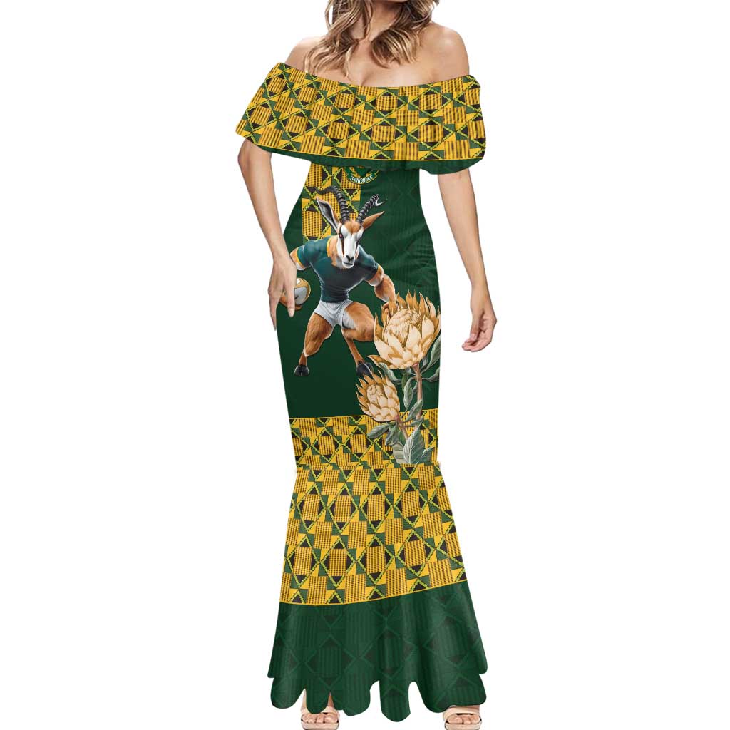 South Africa Rugby History World Champions Mermaid Dress Springboks Make History