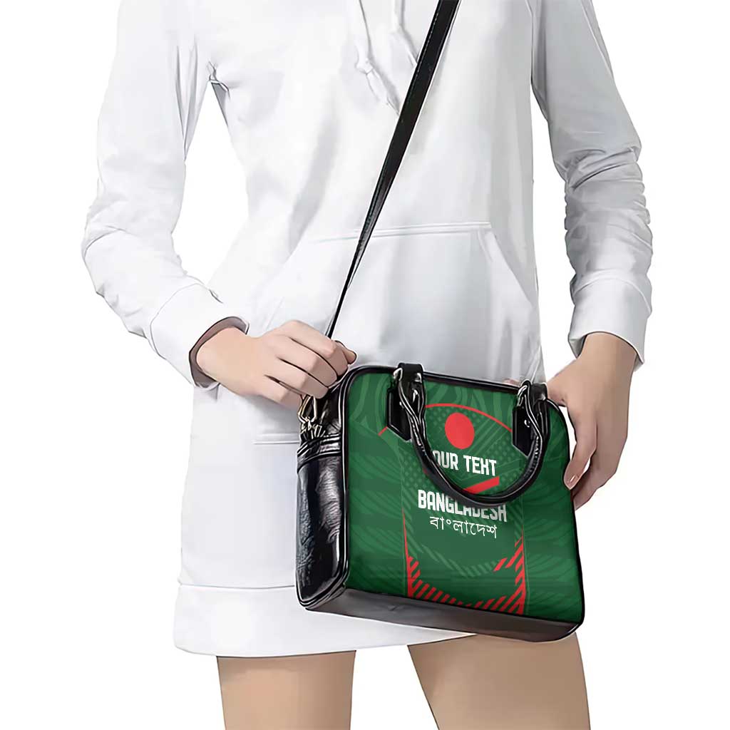 Custom Bangladesh Cricket Shoulder Handbag Go Tigers Sporty Version