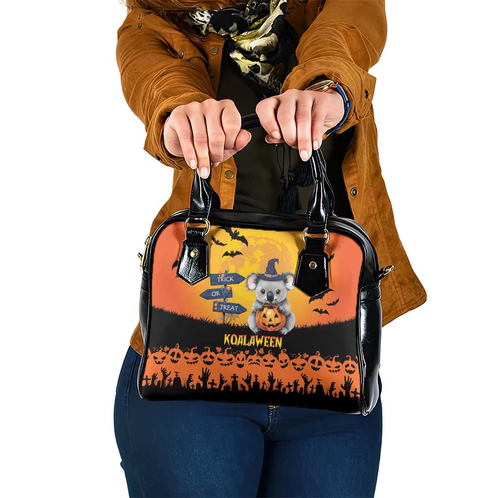 Happy Koalaween Shoulder Handbag Koala Ghost Trick or Treat