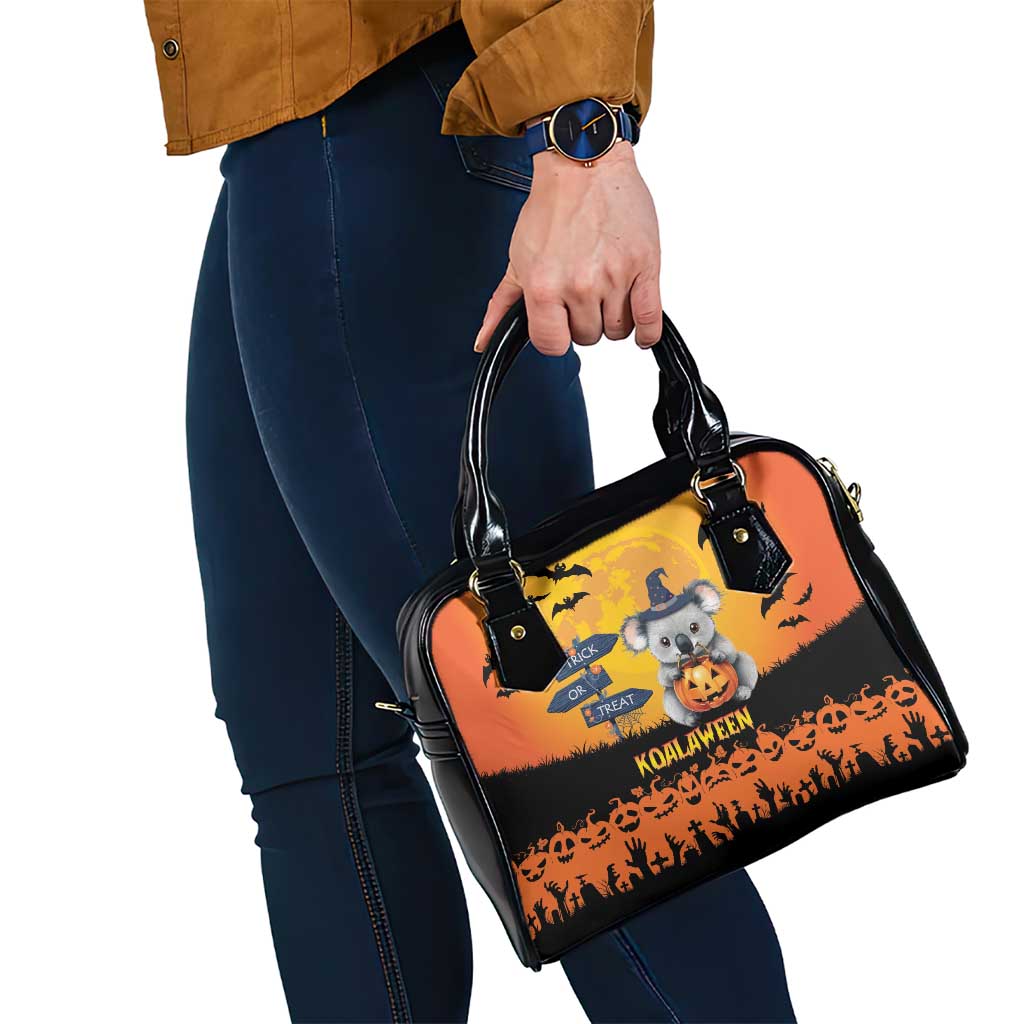 Happy Koalaween Shoulder Handbag Koala Ghost Trick or Treat