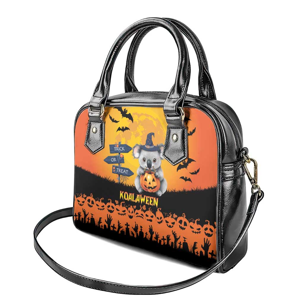 Happy Koalaween Shoulder Handbag Koala Ghost Trick or Treat