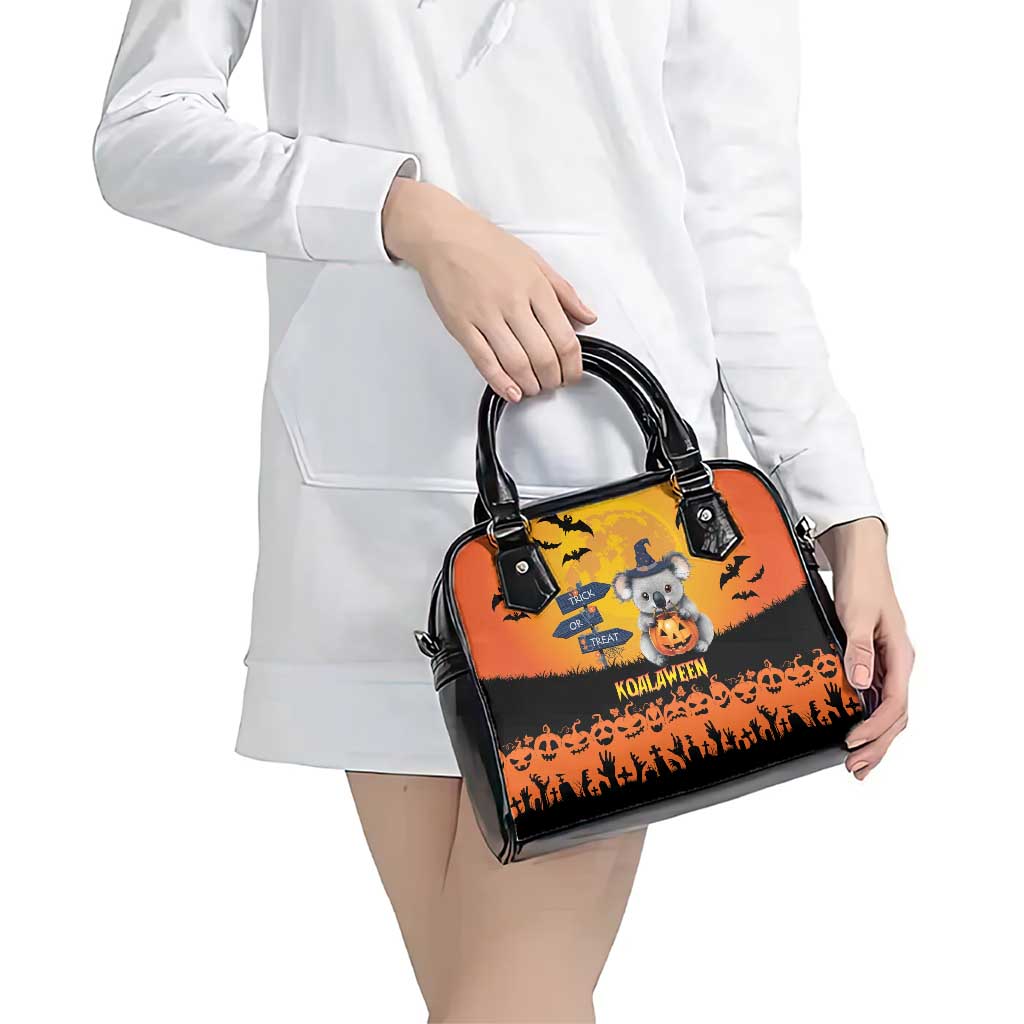 Happy Koalaween Shoulder Handbag Koala Ghost Trick or Treat