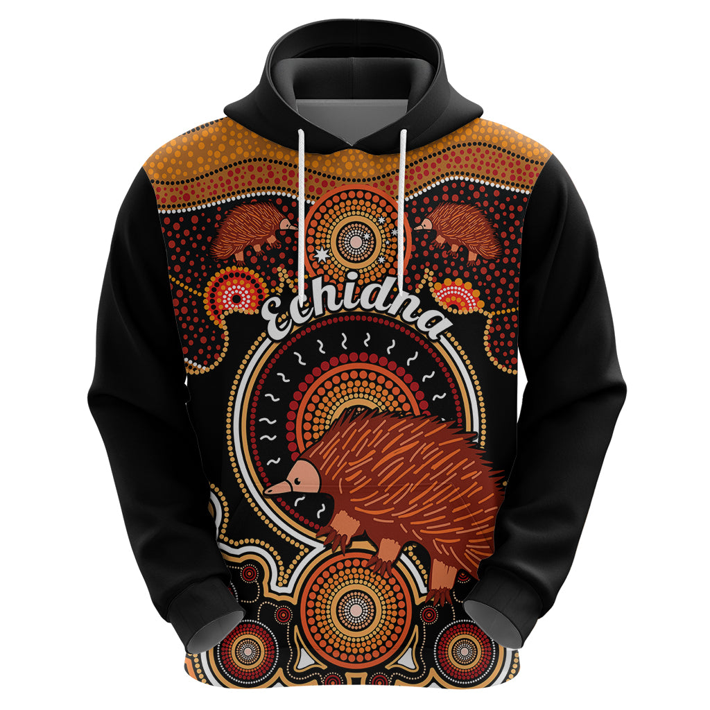 personalised-australian-astrology-hoodie-aboriginal-echidna-zodiac-sign