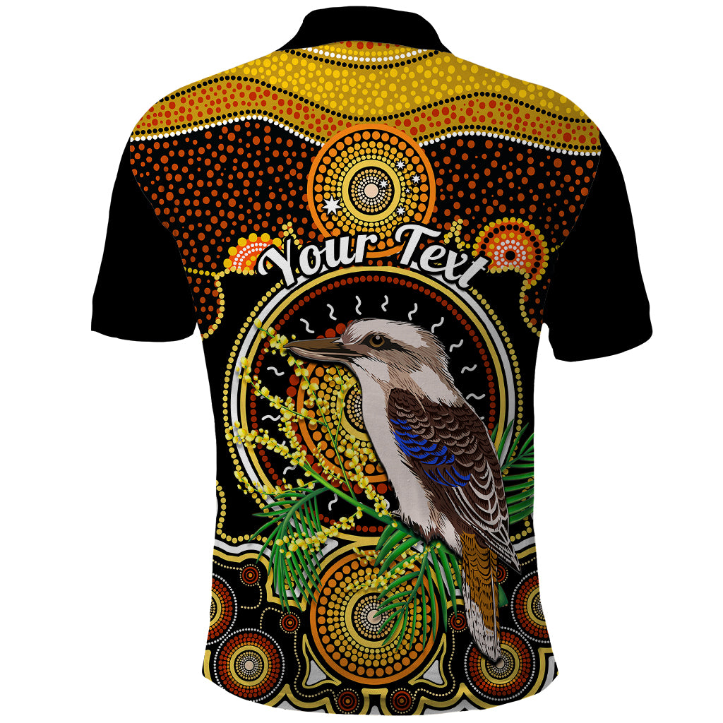 personalised-australian-astrology-polo-shirt-aboriginal-kookaburra-zodiac-sign