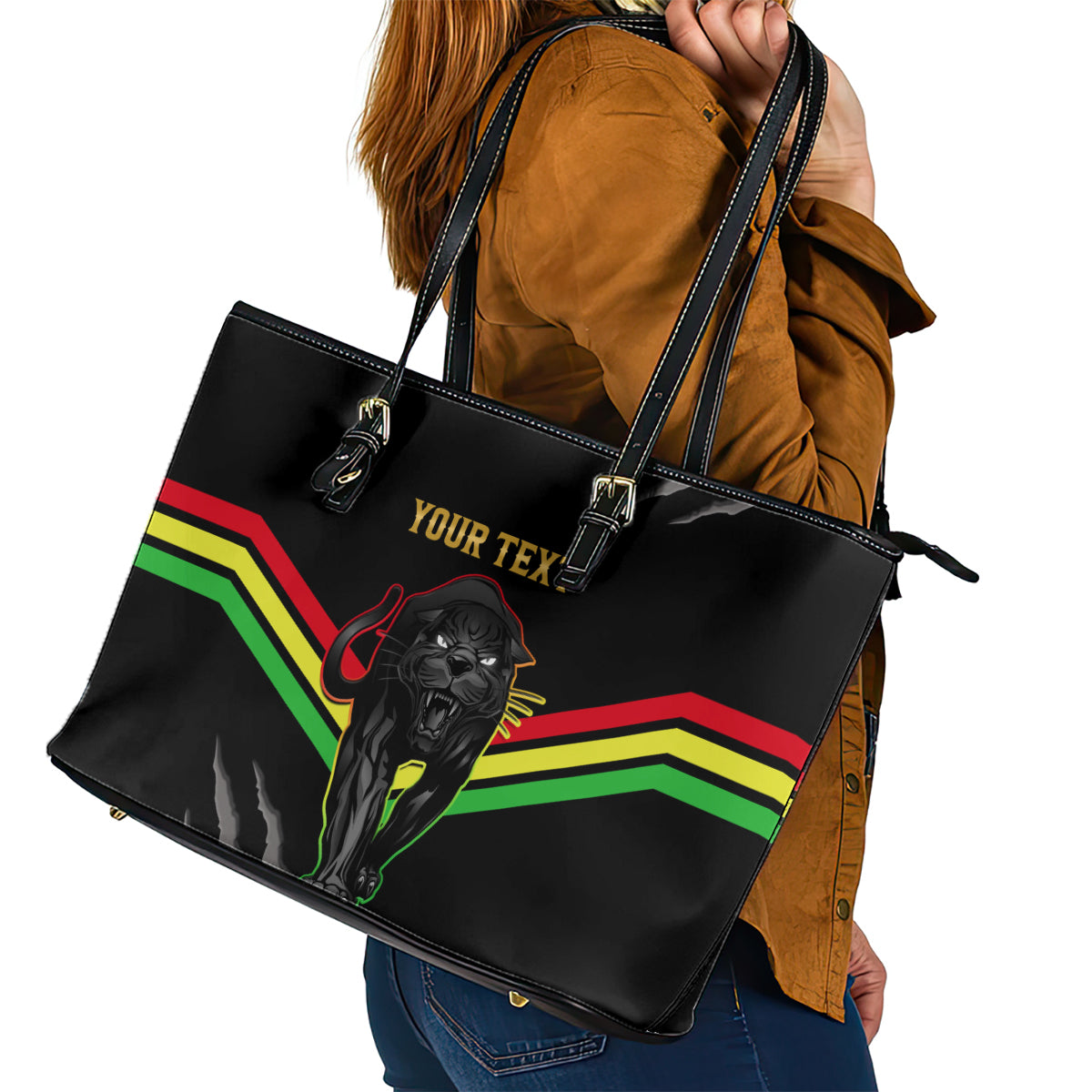 personalised-nrl-panthers-leather-tote-bag-premiers-2023-three-peat-proud-of-our-boys-black