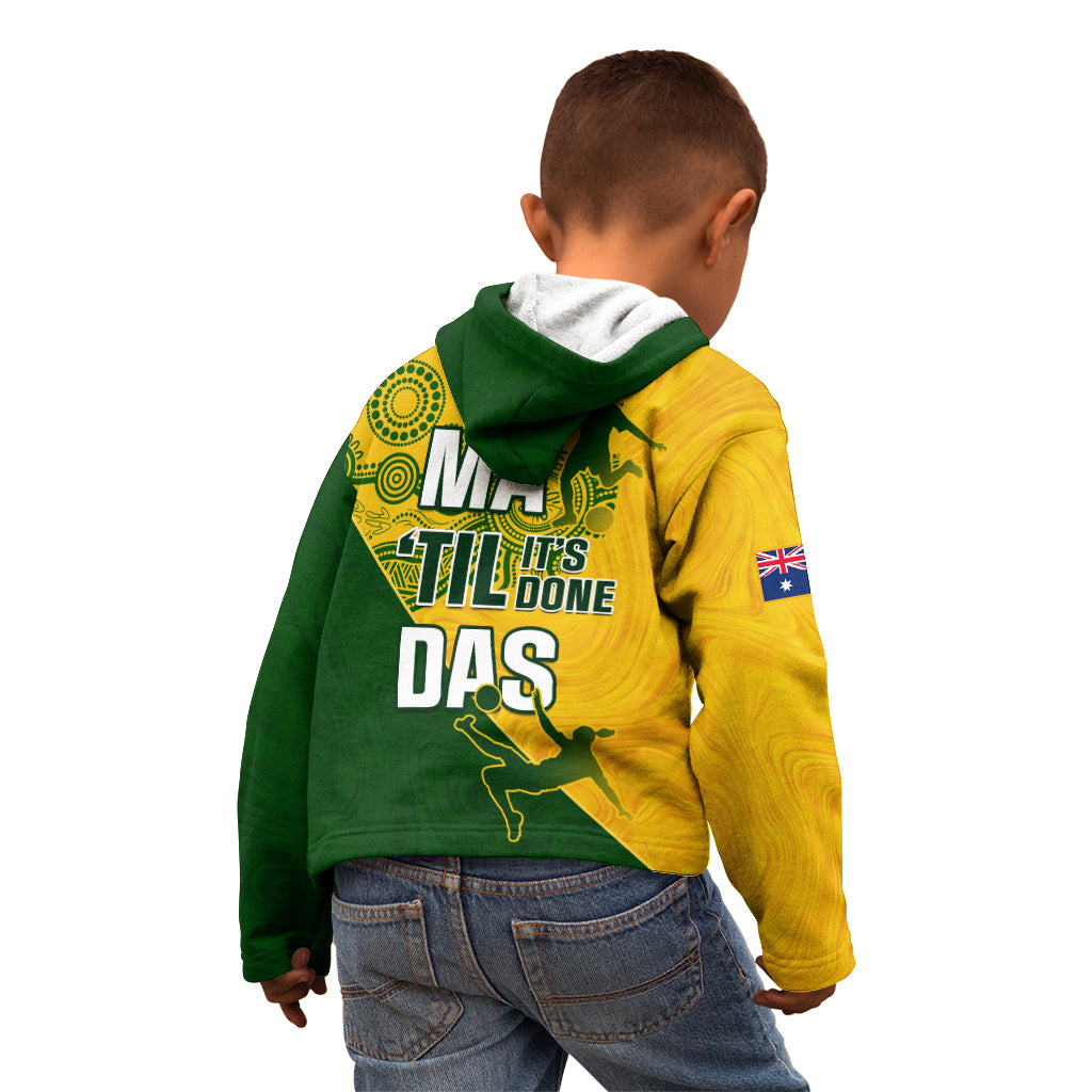 matildas-soccer-kid-hoodie-australian-indigenous-national-color