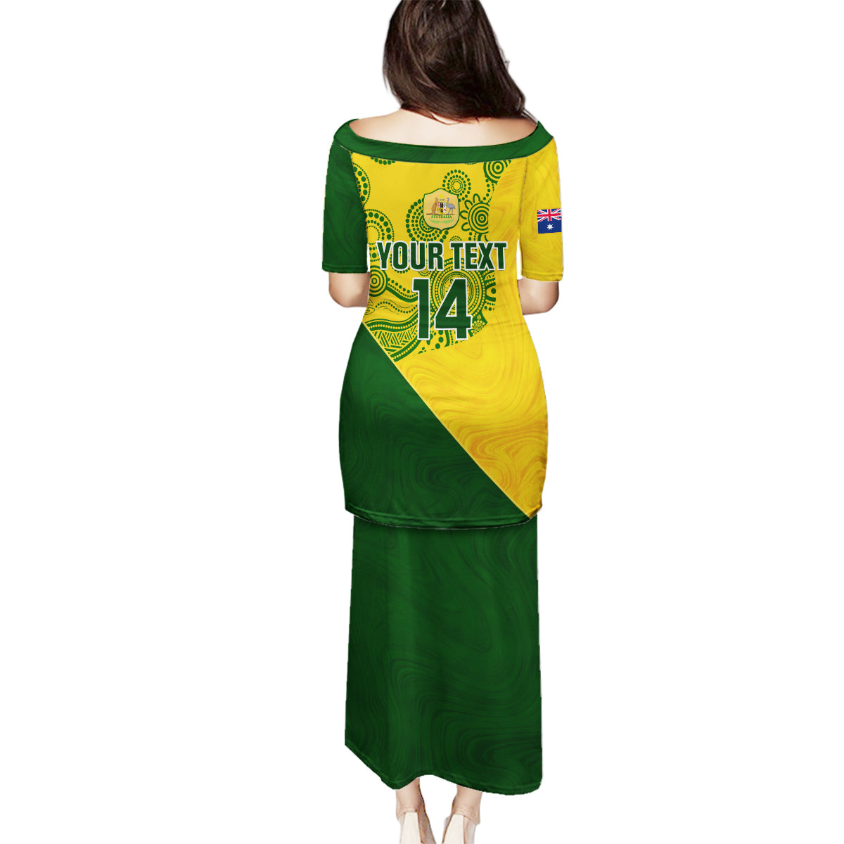 custom-matildas-soccer-family-matching-puletasi-dress-and-hawaiian-shirt-australian-indigenous-national-color