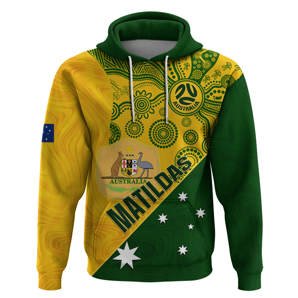 custom-matildas-soccer-hoodie-australian-indigenous-national-color