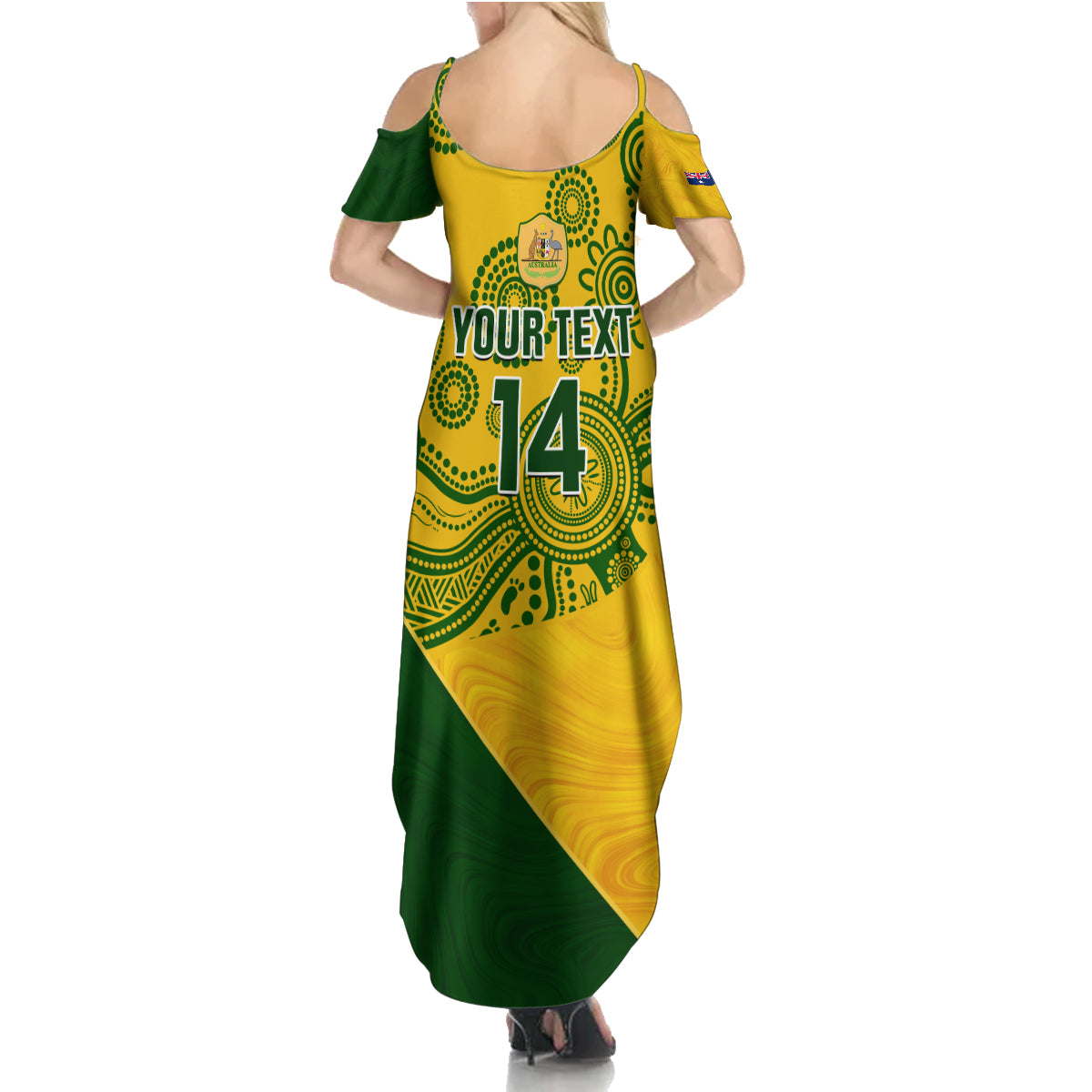 custom-matildas-soccer-summer-maxi-dress-australian-indigenous-national-color