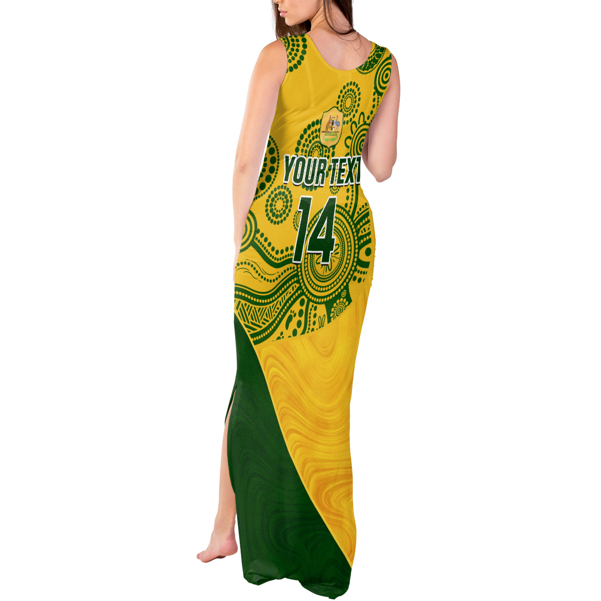 custom-matildas-soccer-tank-maxi-dress-australian-indigenous-national-color