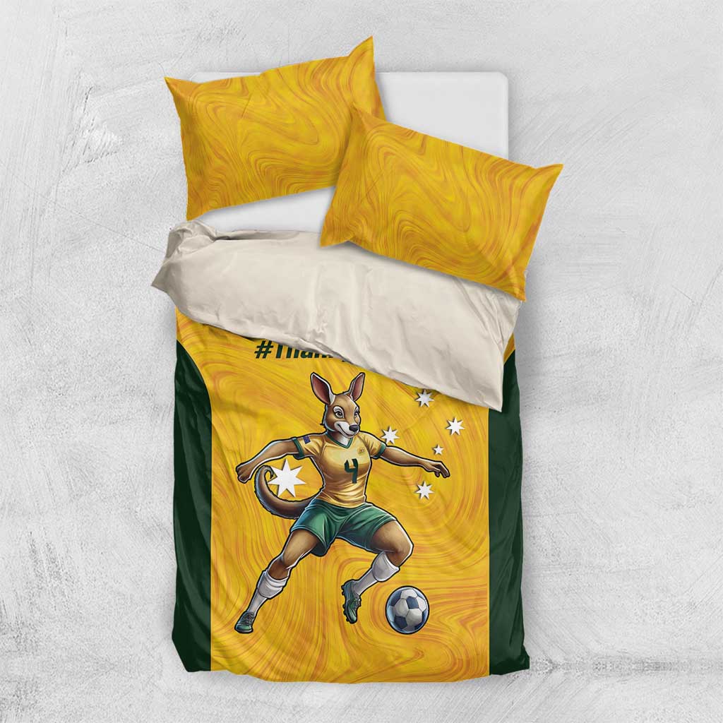 Polkinghorne Australia Matildas Bedding Set 2024 Thank You Polks