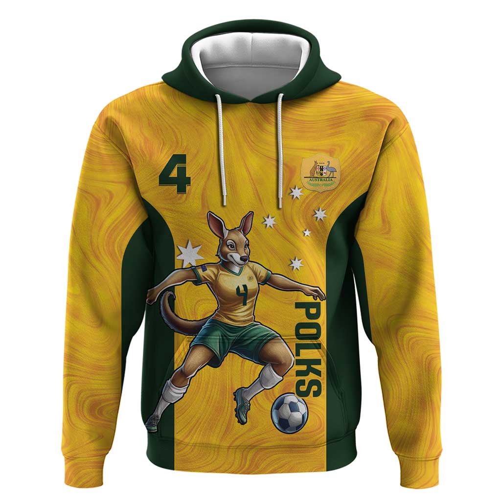 Polkinghorne Australia Matildas Hoodie 2024 Thank You Polks