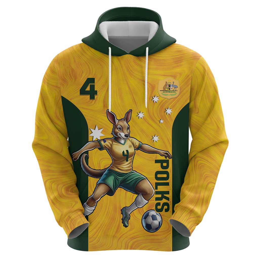 Polkinghorne Australia Matildas Hoodie 2024 Thank You Polks