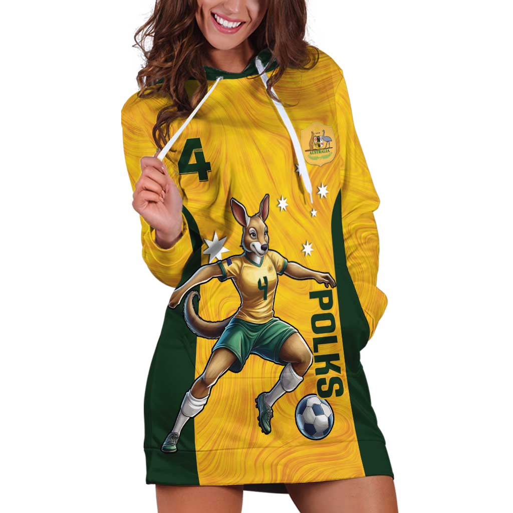 Polkinghorne Australia Matildas Hoodie Dress 2024 Thank You Polks