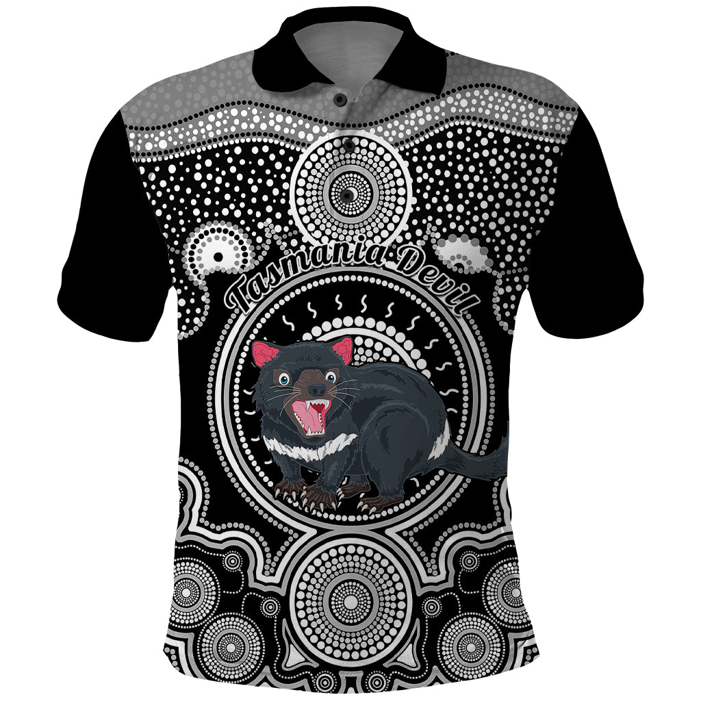 personalised-australian-astrology-polo-shirt-aboriginal-tasmania-devil-zodiac-sign