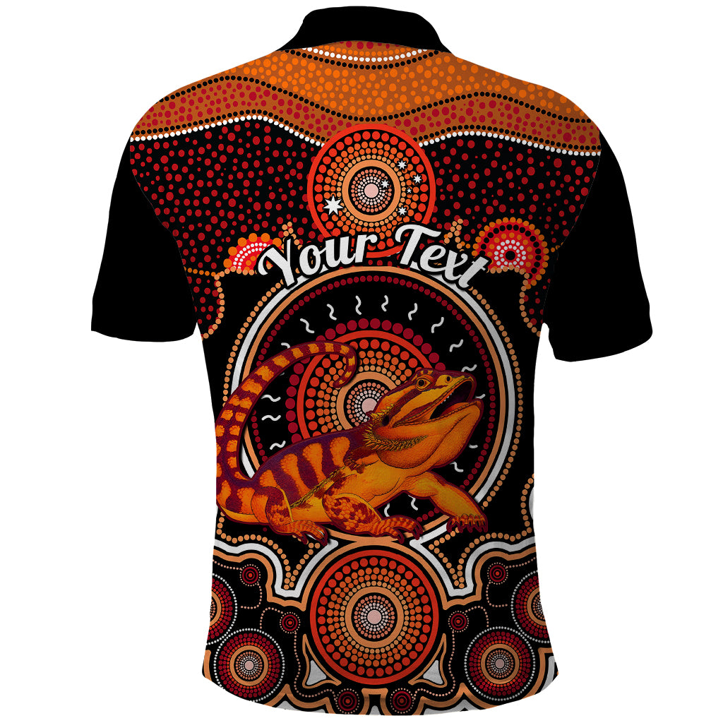 personalised-australian-astrology-polo-shirt-aboriginal-dragon-lizard-zodiac-sign