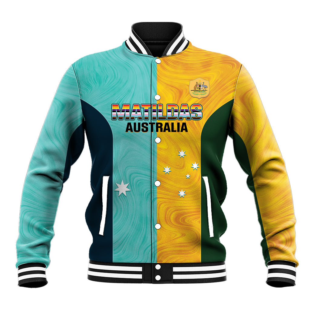 Custom Pride Month Matildas Baseball Jacket Australia Til Its Done Mixed Color