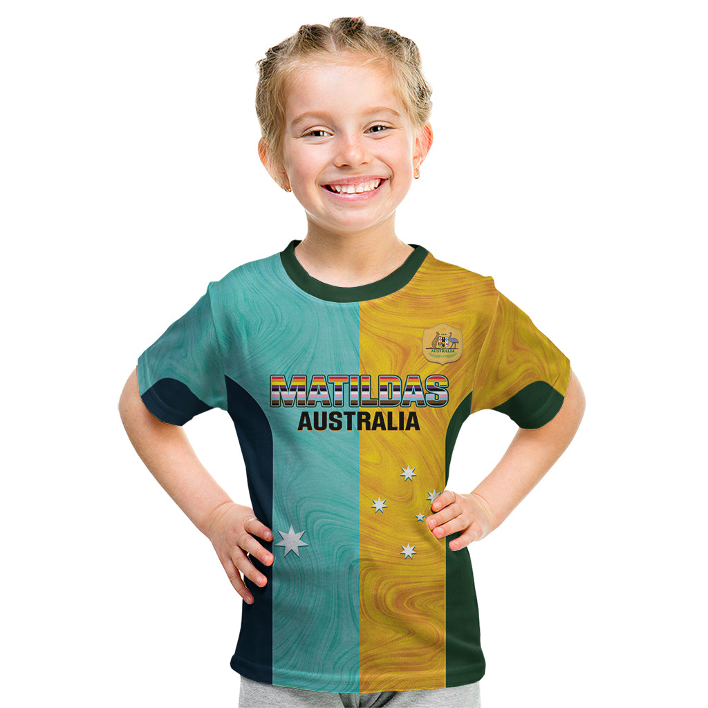 Custom Pride Month Matildas Kid T Shirt Australia Til Its Done Mixed Color