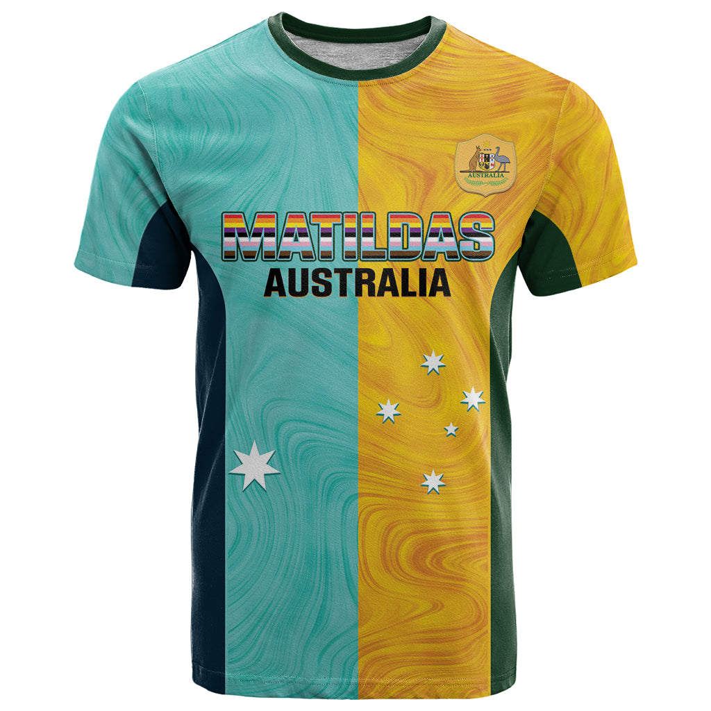 Custom Pride Month Matildas T Shirt Australia Til Its Done Mixed Color